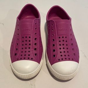 Childrens size 12 purple Natives